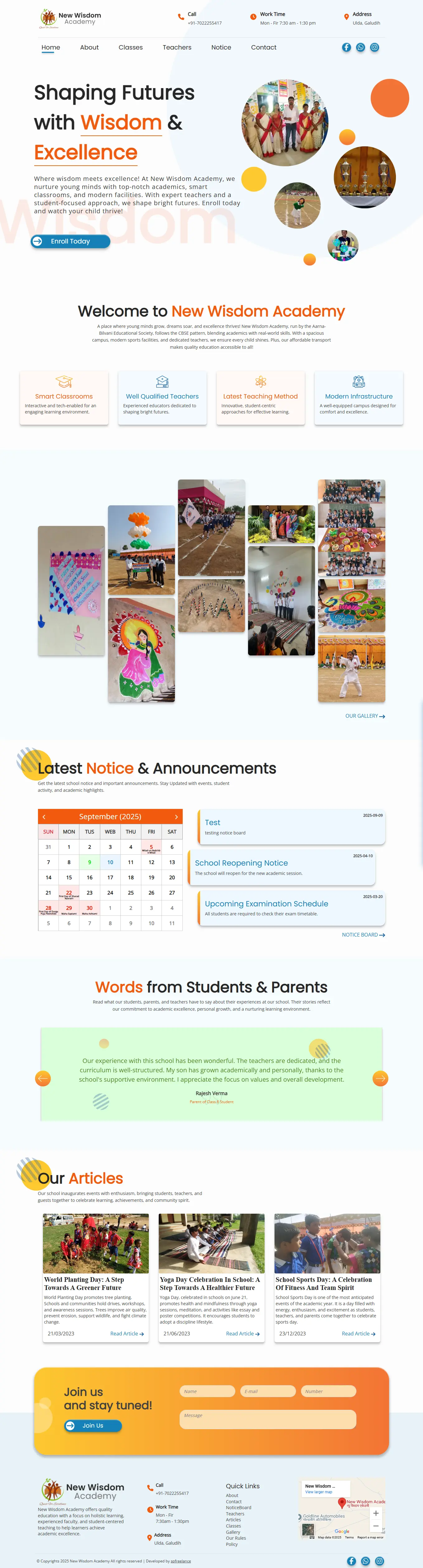 School Website
