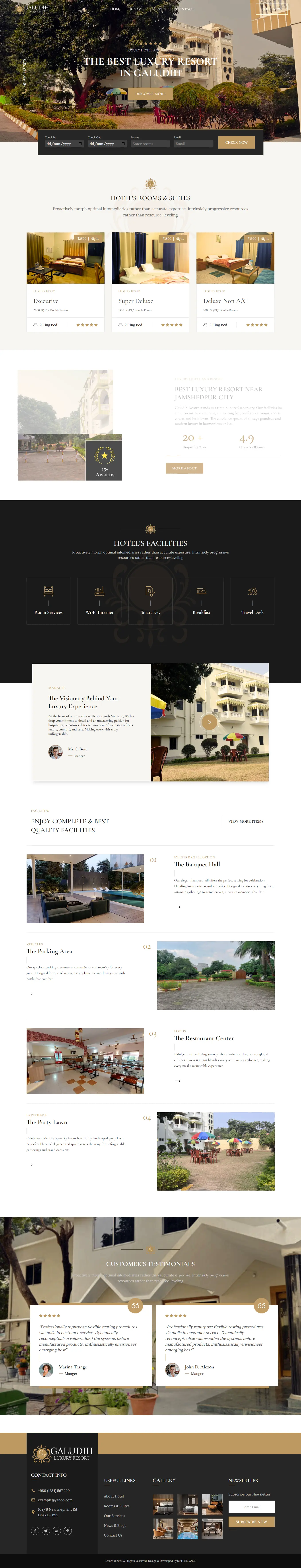 Restaurant Website